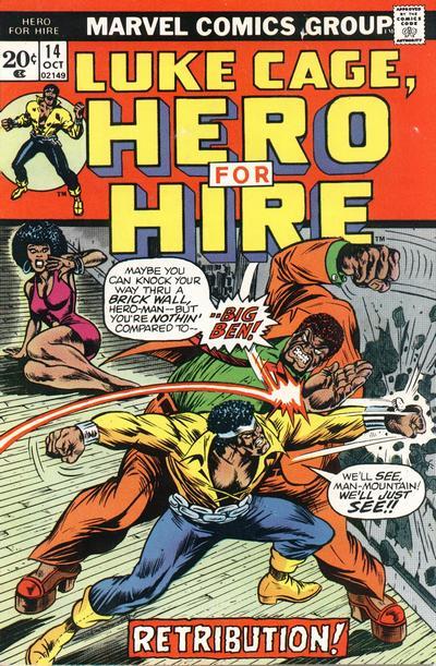 Luke Cage, Hero for Hire Vol. 1 #14