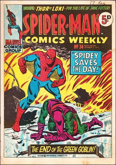 Spider-Man Comics Weekly Vol. 1 #34