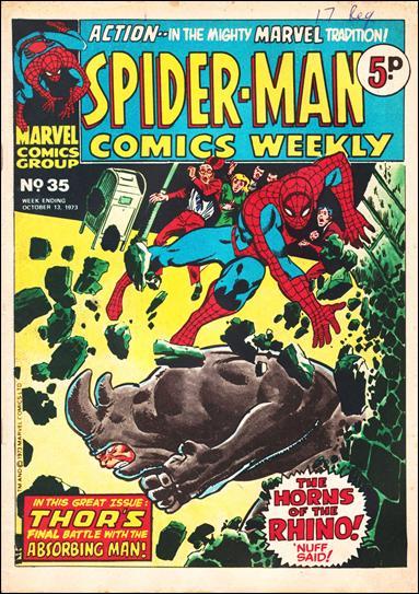 Spider-Man Comics Weekly Vol. 1 #35