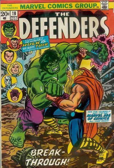 The Defenders Vol. 1 #10