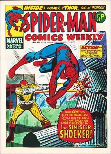 Spider-Man Comics Weekly Vol. 1 #40