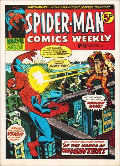 Spider-Man Comics Weekly Vol. 1 #41