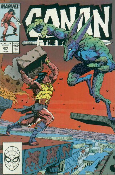 Conan the Barbarian Vol. 1 #214