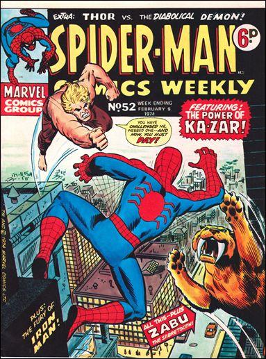 Spider-Man Comics Weekly Vol. 1 #52