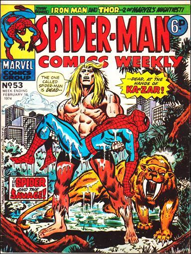 Spider-Man Comics Weekly Vol. 1 #53