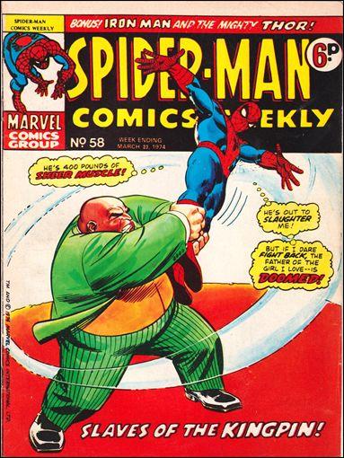 Spider-Man Comics Weekly Vol. 1 #58