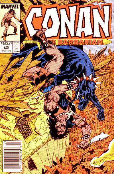 Conan the Barbarian Vol. 1 #216