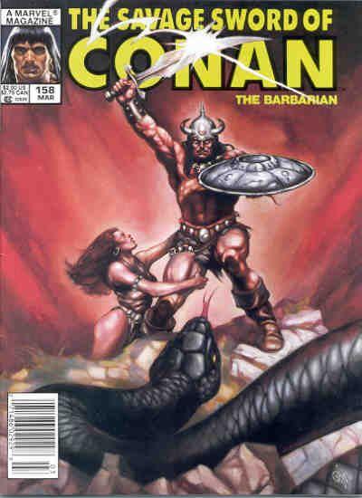 Savage Sword of Conan Vol. 1 #158