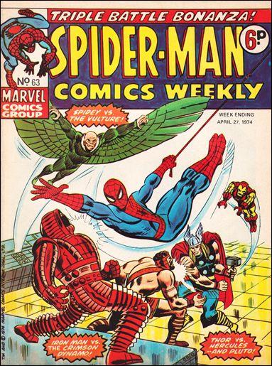 Spider-Man Comics Weekly Vol. 1 #63