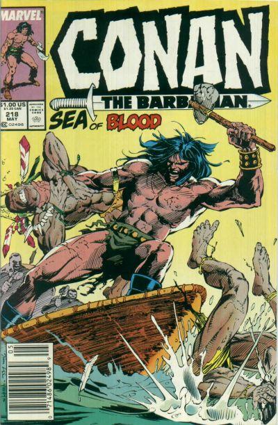 Conan the Barbarian Vol. 1 #218