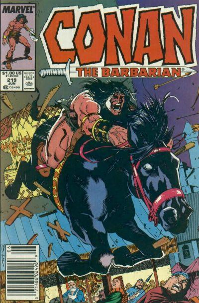 Conan the Barbarian Vol. 1 #219
