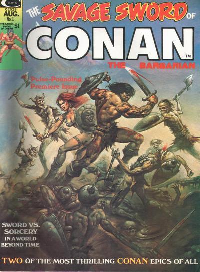 Savage Sword of Conan Vol. 1 #1