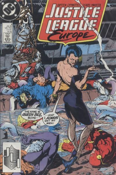 Justice League Europe Vol. 1 #4