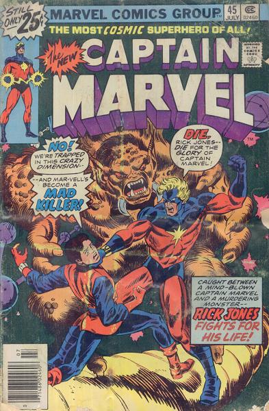 Captain Marvel Vol. 1 #45