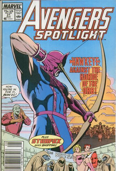 Avengers Spotlight Vol. 1 #21