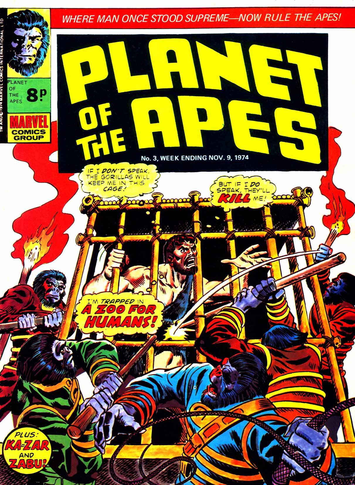 Planet of the Apes (UK) Vol. 1 #3