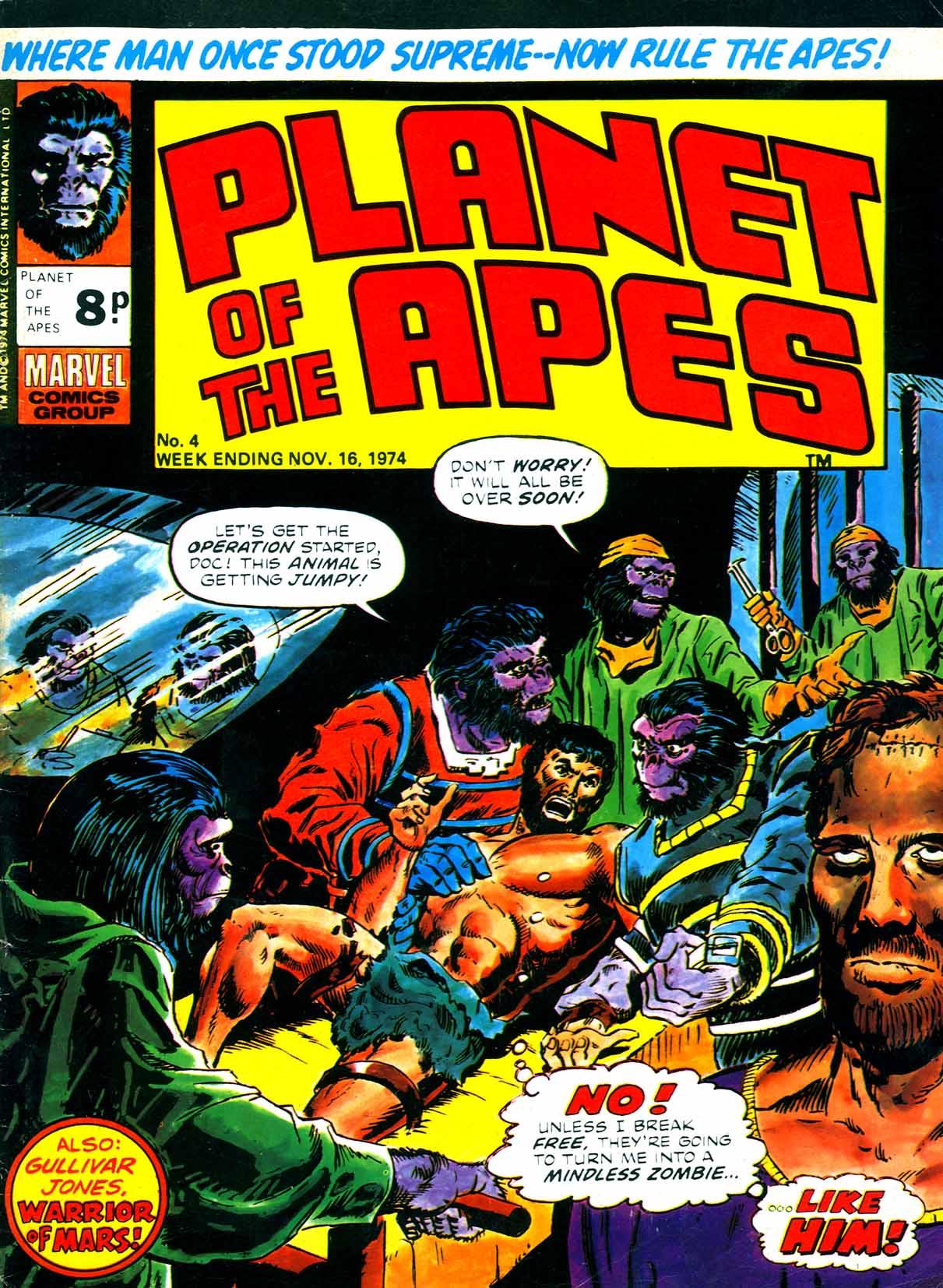 Planet of the Apes (UK) Vol. 1 #4