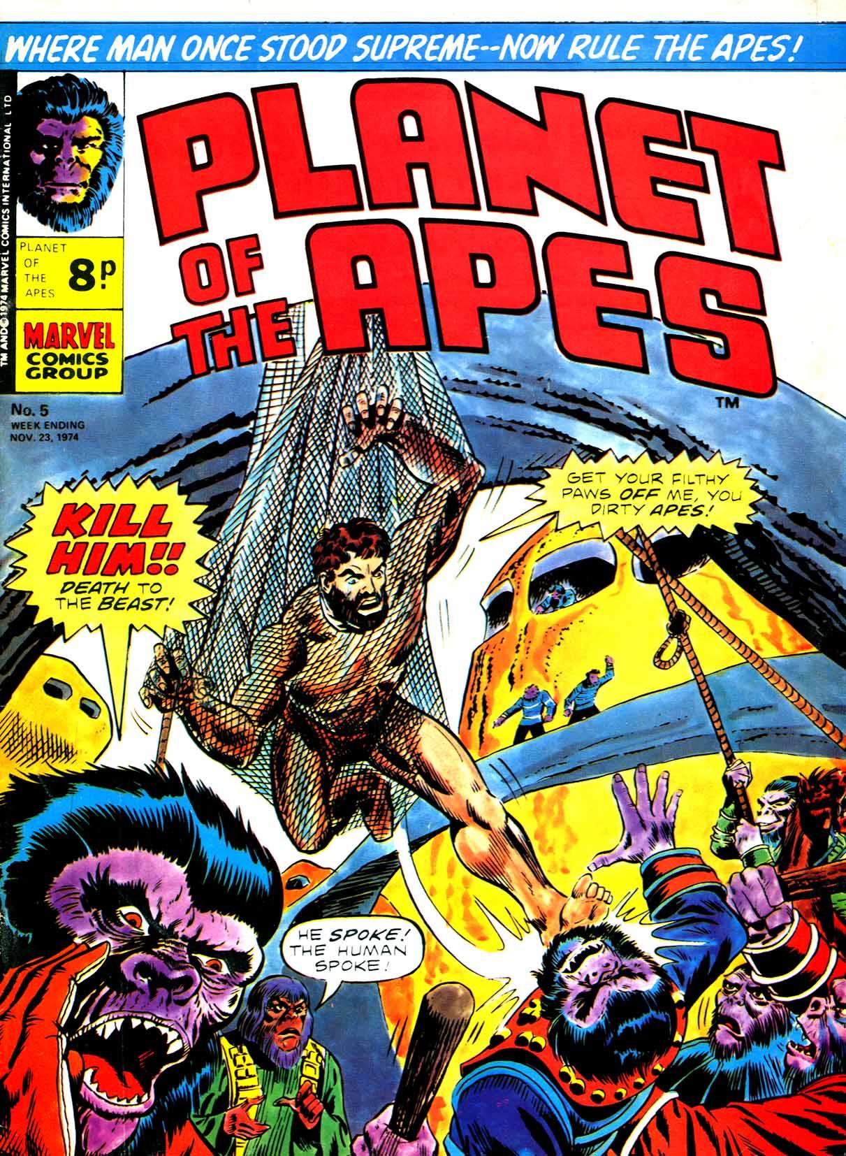 Planet of the Apes (UK) Vol. 1 #5