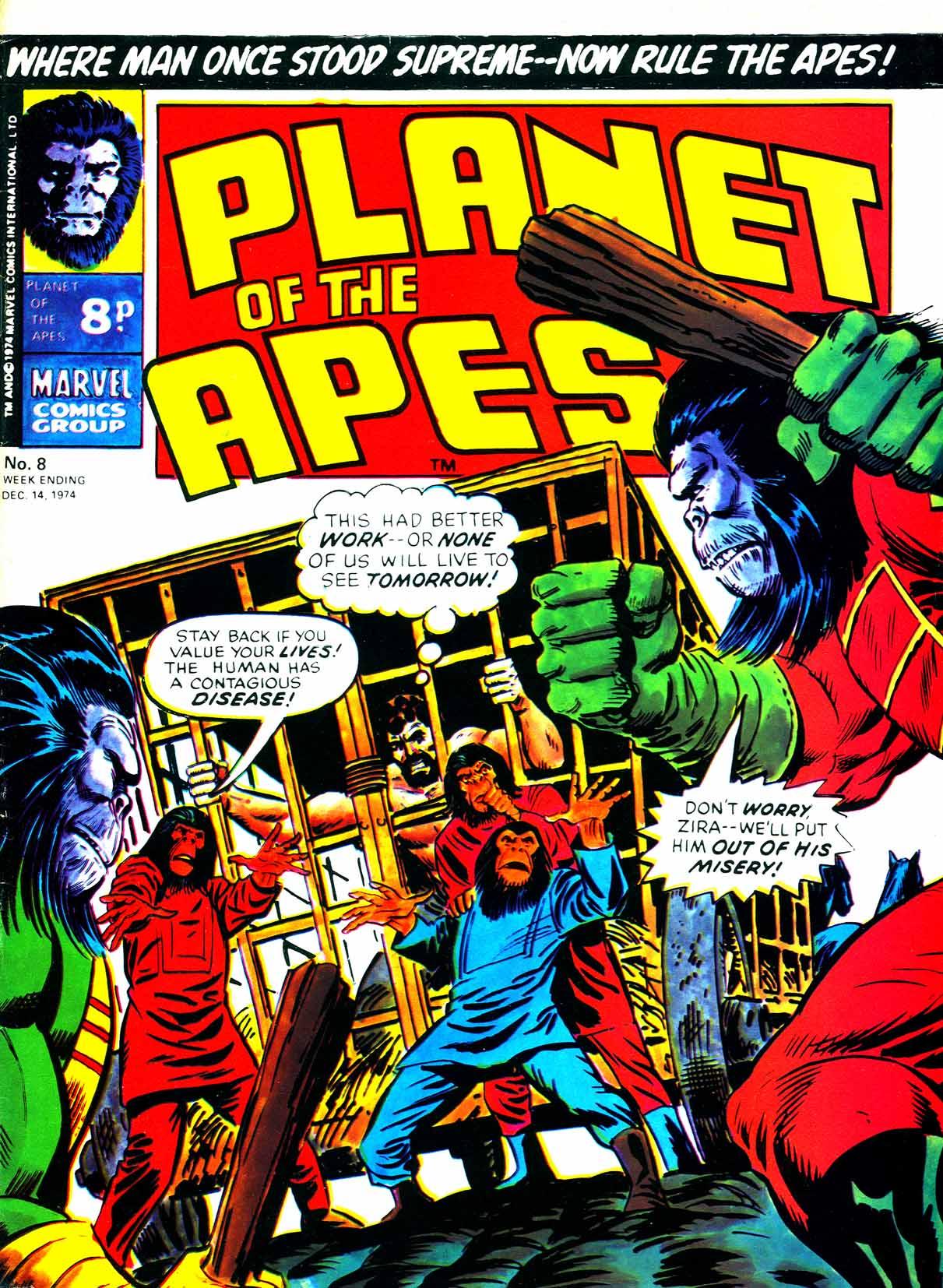 Planet of the Apes (UK) Vol. 1 #8