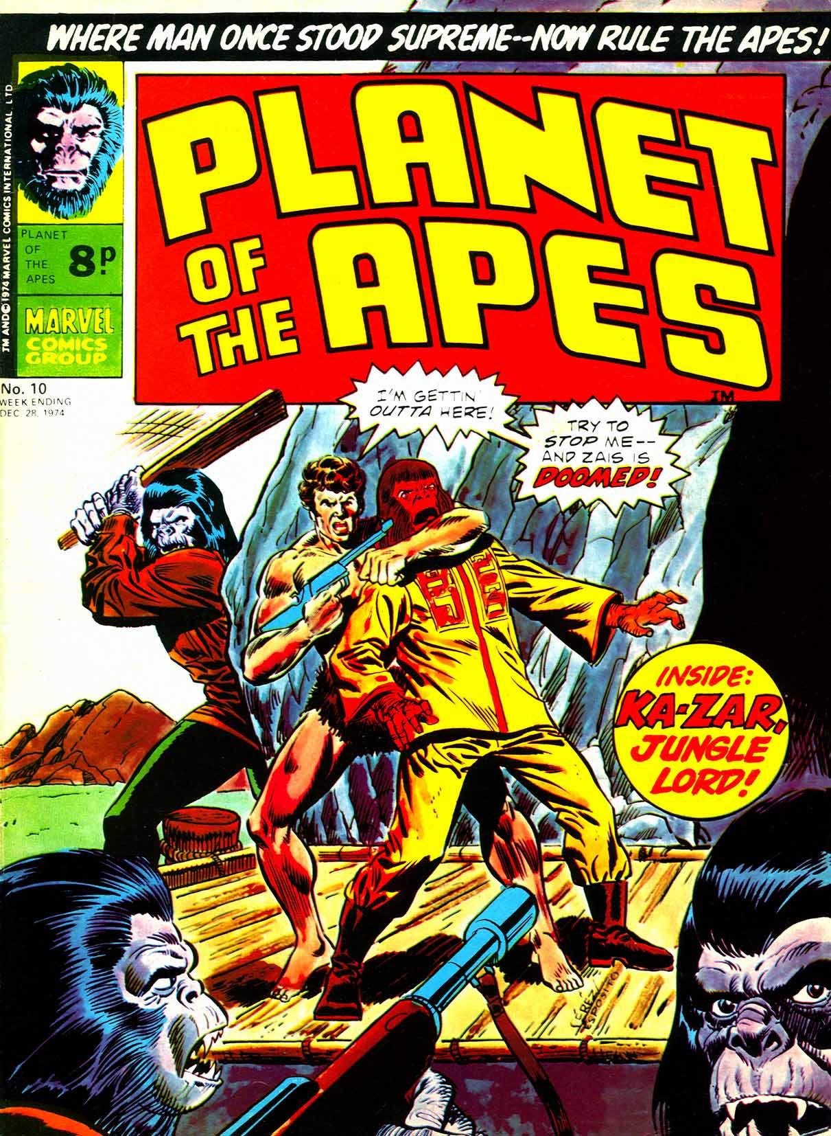 Planet of the Apes (UK) Vol. 1 #10