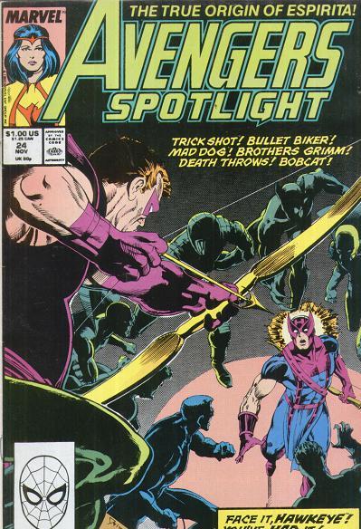 Avengers Spotlight Vol. 1 #24