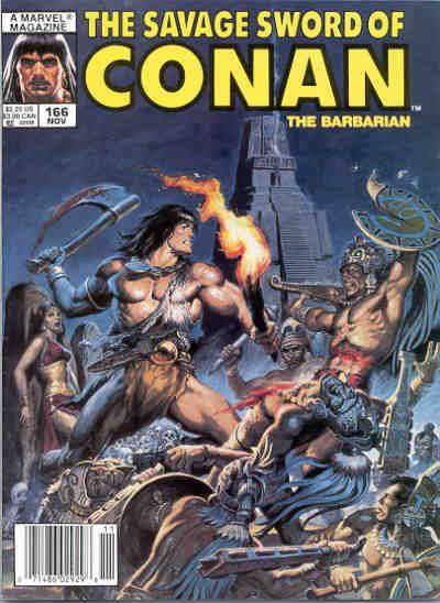Savage Sword of Conan Vol. 1 #166