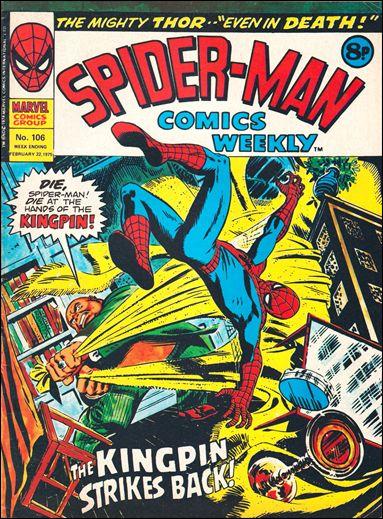 Spider-Man Comics Weekly Vol. 1 #106