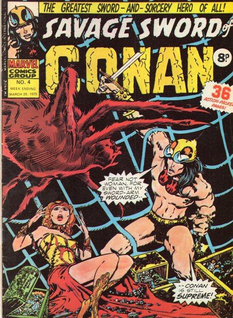 Savage Sword of Conan (Weekly) Vol. 1 #4