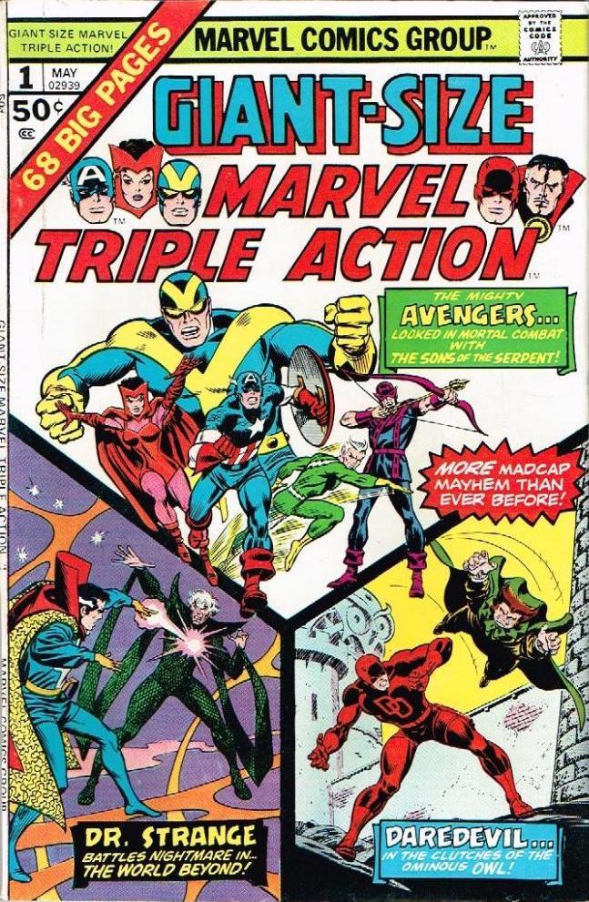 Giant-Size Marvel Triple Action Vol. 1 #1