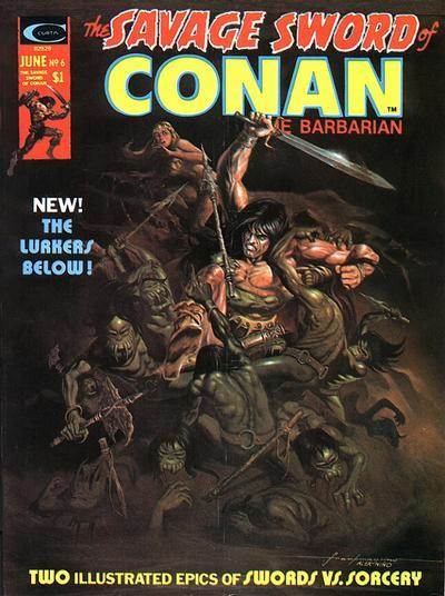Savage Sword of Conan Vol. 1 #6