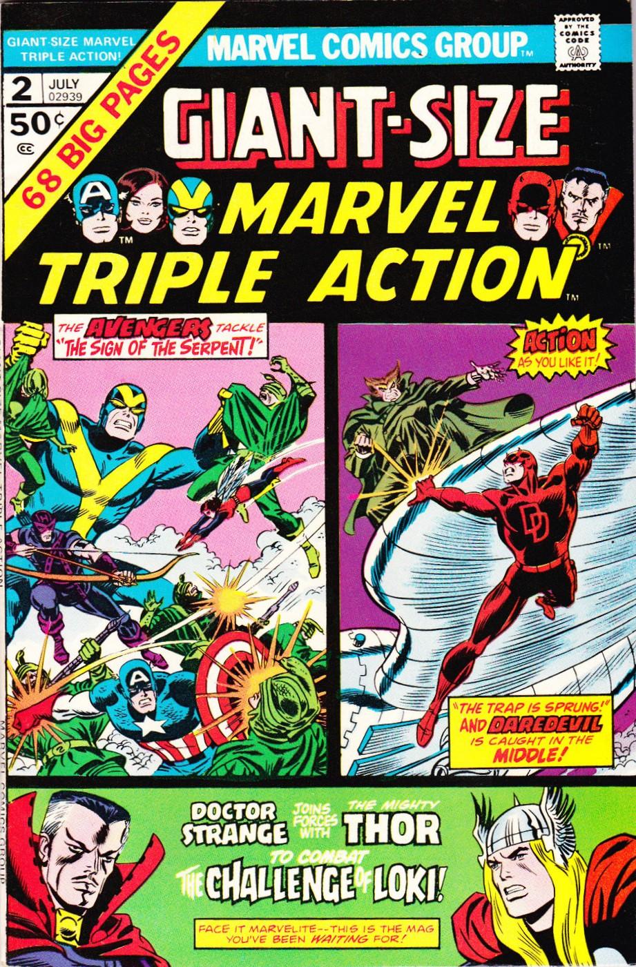 Giant-Size Marvel Triple Action Vol. 1 #2