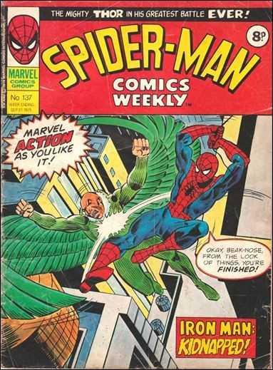 Spider-Man Comics Weekly Vol. 1 #137