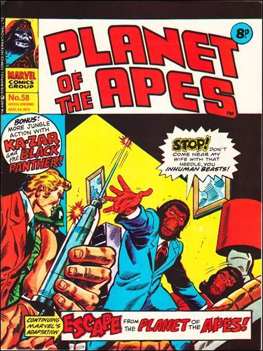 Planet of the Apes (UK) Vol. 1 #58
