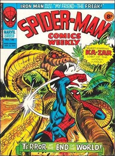 Spider-Man Comics Weekly Vol. 1 #145
