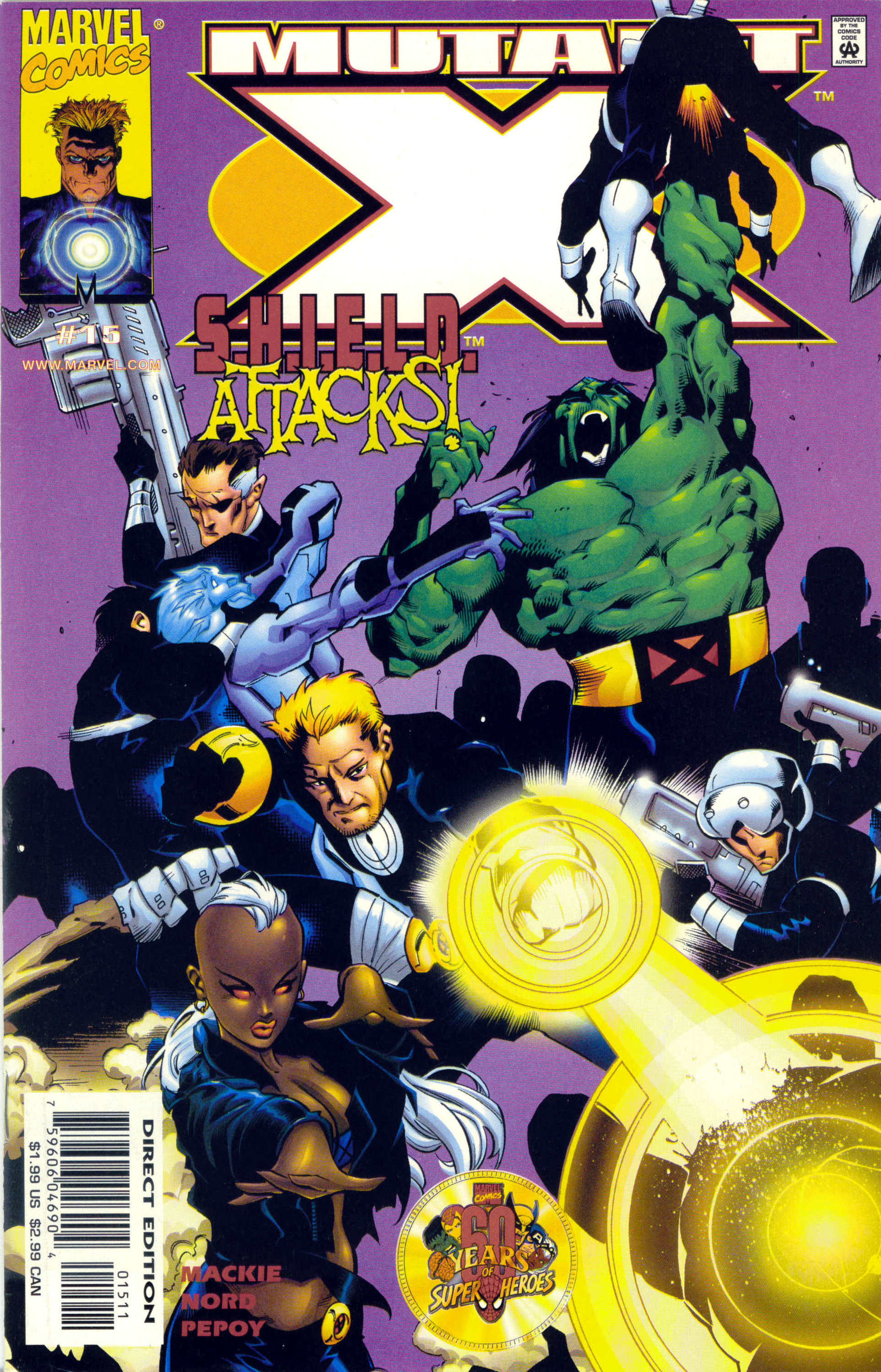 Mutant X Vol. 1 #15