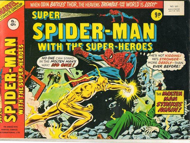 Super Spider-Man with the Super-Heroes Vol. 1 #181