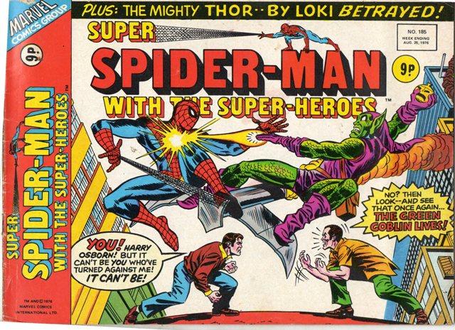 Super Spider-Man with the Super-Heroes Vol. 1 #185