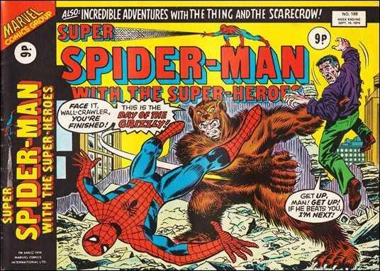 Super Spider-Man with the Super-Heroes Vol. 1 #188