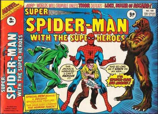 Super Spider-Man with the Super-Heroes Vol. 1 #189