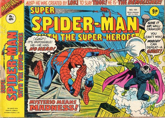 Super Spider-Man with the Super-Heroes Vol. 1 #191