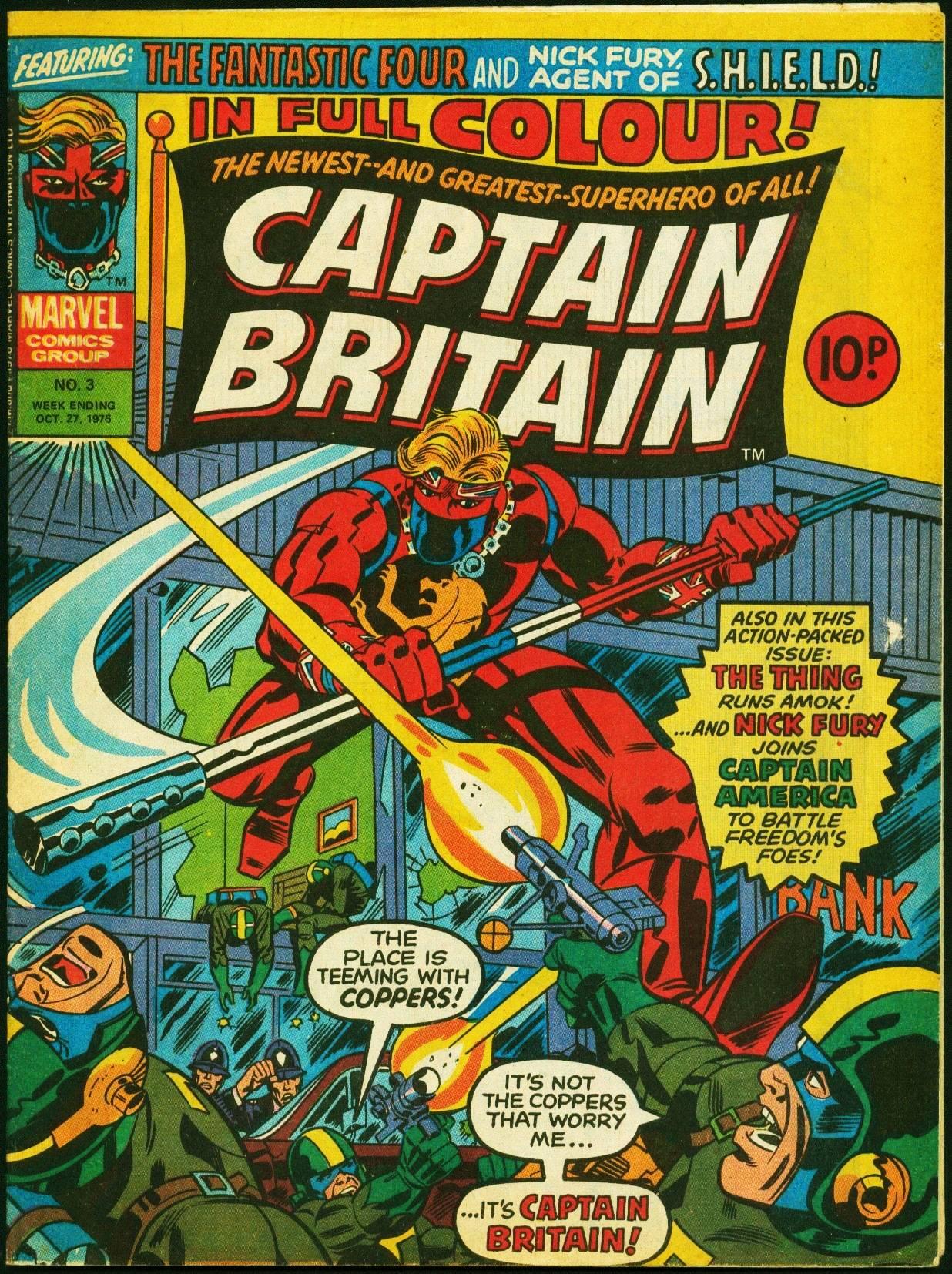 Captain Britain Vol. 1 #3