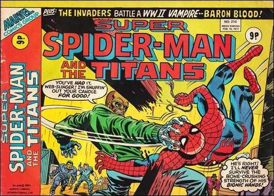 Super Spider-Man and the Titans Vol. 1 #210