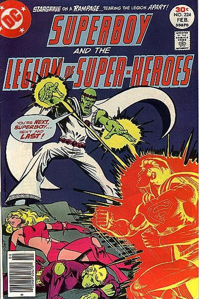 Superboy and the Legion of Super-Heroes Vol. 1 #224