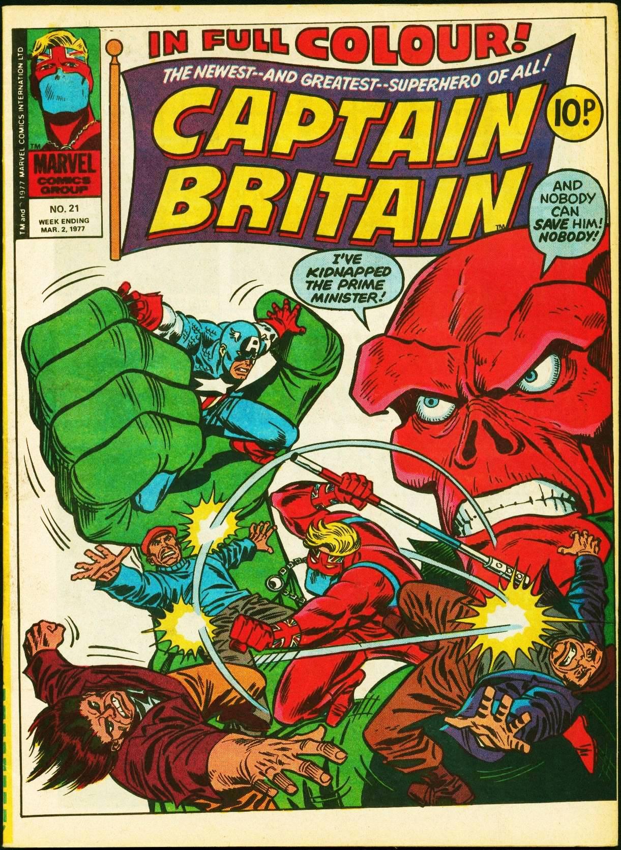 Captain Britain Vol. 1 #21