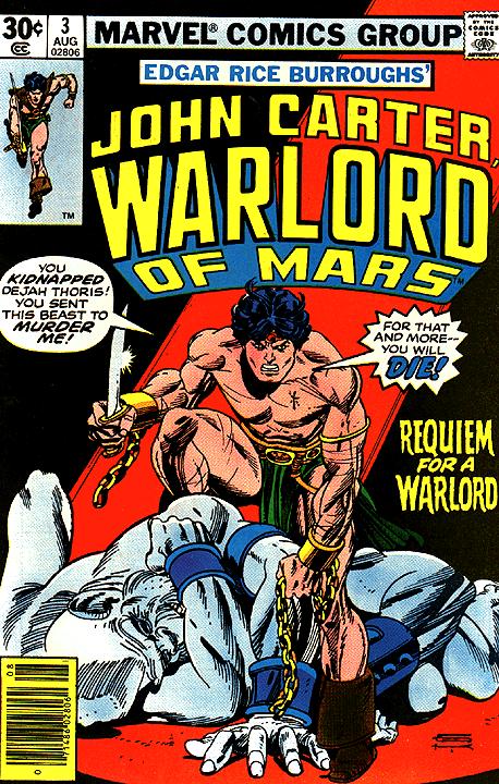 John Carter Warlord of Mars Vol. 1 #3