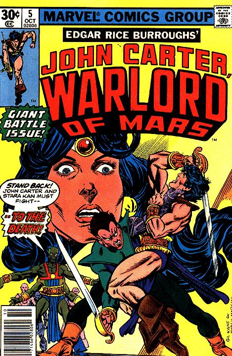 John Carter Warlord of Mars Vol. 1 #5