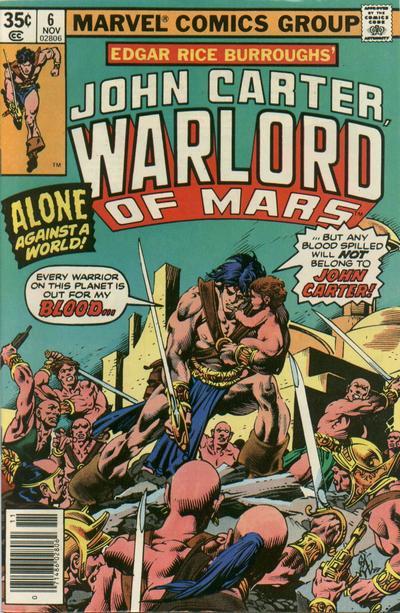 John Carter Warlord of Mars Vol. 1 #6