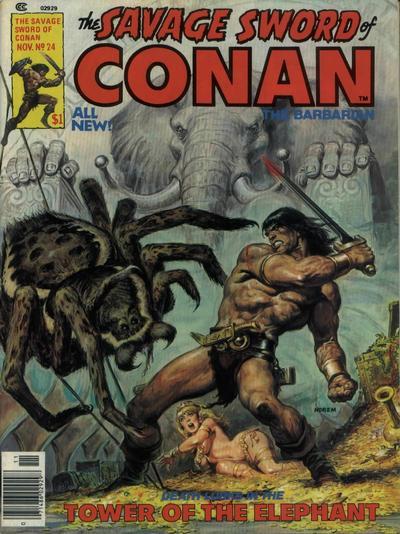 Savage Sword of Conan Vol. 1 #24