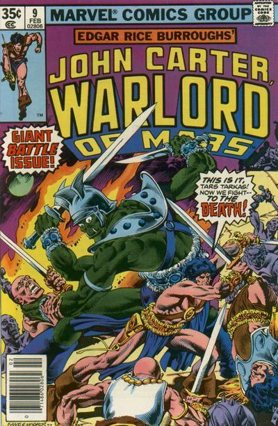 John Carter Warlord of Mars Vol. 1 #9