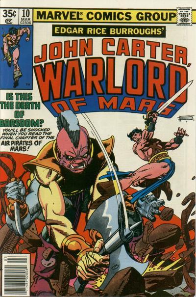 John Carter Warlord of Mars Vol. 1 #10